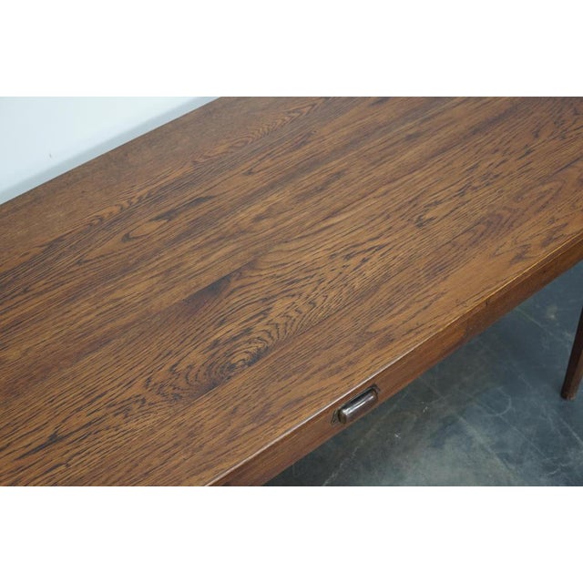 Art Deco French Oak Farmhouse Dining Table, 1920s For Sale - Image 13 of 16