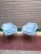 1970s Set of Blue Upholstery and Chrome Armchairs, 1970s For Sale - Image 5 of 10