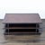 Wood shelves on a metal frame. Brand: Restoration Hardware. Dimensions (in): 50W x 30D x 18H.