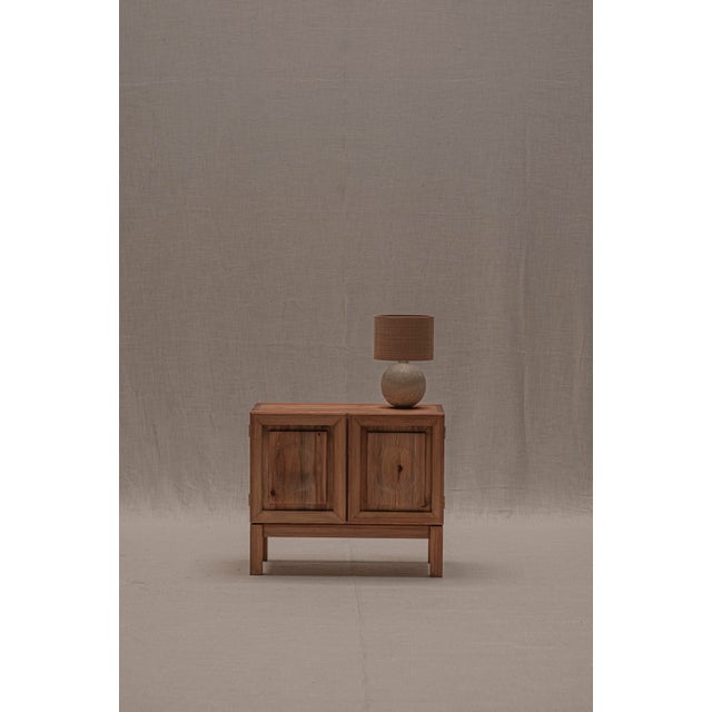 Brutalist Two-Door Sideboard, 1970s For Sale - Image 9 of 12
