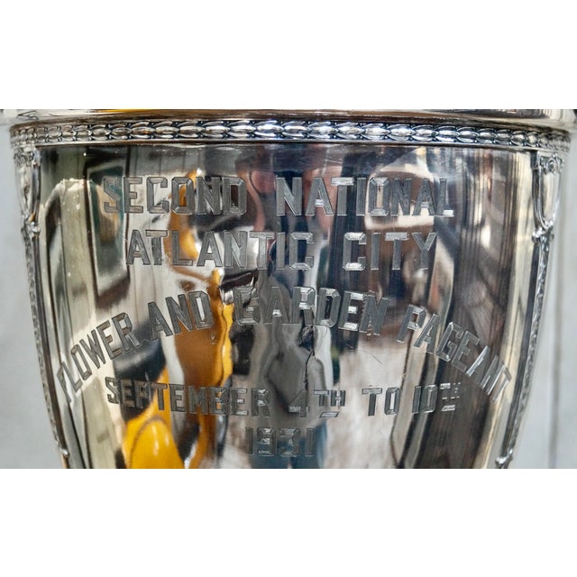 Atlantic City Hotel Flower & Garden Pageant Trophy, 1931 For Sale - Image 11 of 14