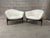 Pair of Global Views - 2367 - Mimi Chair - Reminiscent of the glamorous 1960's, the Global Views Mimi Chair marries modern...