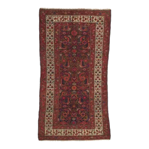 Antique Persian Malayer Rug Runner, 03'04 X 06'02
