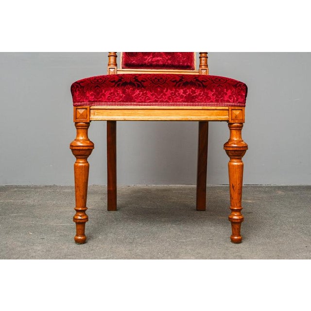 Red Chairs, Set of 4 For Sale - Image 14 of 18