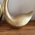 Metal Vintage Pair of Large Brass Swans Birds Mid Century Hollywood Regency Decor For Sale - Image 7 of 7
