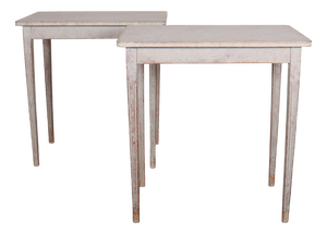 Swedish Side Tables, 1890s, Set of 2