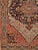 Textile Antique Farahan Sarouk Rug, Handwoven Floral Pattern, Ivory & Brick Red, 5’ X 7’ For Sale - Image 7 of 12
