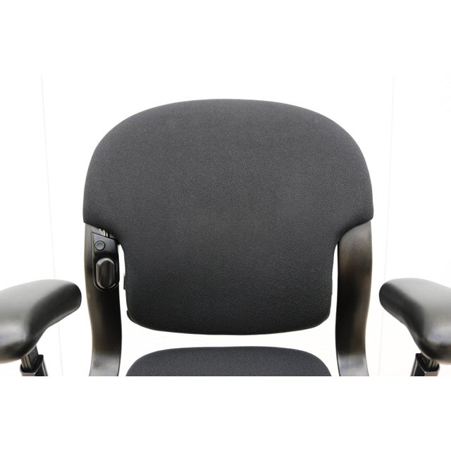 Herman Miller Equa 2 Ergonomic Swivel Task Chair in Black Fabric, Adjustable For Sale - Image 13 of 18