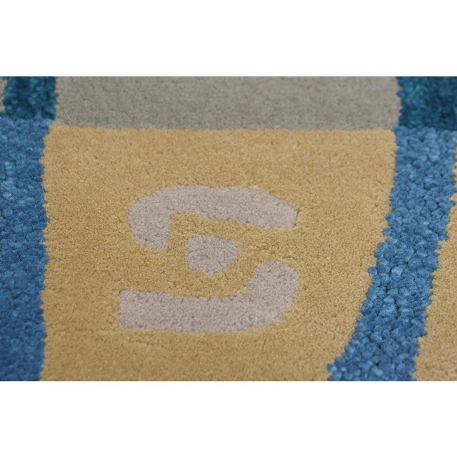 Vintage Chinese Hooked Rug, 09'01 X 09'01 For Sale In Dallas - Image 6 of 11