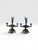 Pair of Antique Victorian Silver Plate Cherub Two-Light Candlesticks For Sale - Image 4 of 12