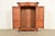 Late 19th Century Antique Victorian Carved Oak Wardrobe or Armoire Dresser, Circa 1890s For Sale - Image 5 of 17