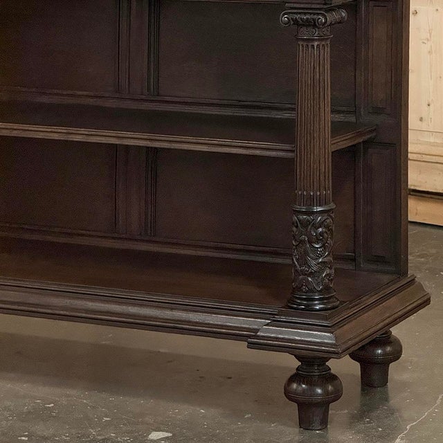 Coffee 19th Century French Renaissance Revival Henry II Style Server For Sale - Image 8 of 18