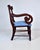 English Regency Style Mahogany Scroll Armchair For Sale - Image 10 of 12
