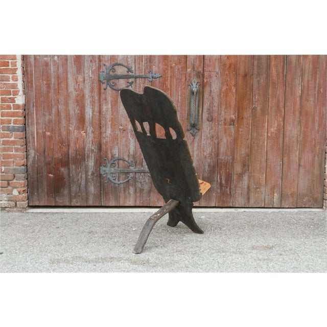 Late 20th Century African Tribal Elephant Chair For Sale - Image 11 of 13