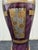 Chinoiserie Postmodern 4' Decorative Floor Vase and Stand by Artmax For Sale - Image 10 of 12