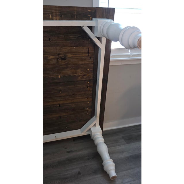 Large Farmhouse Style Dining Table For Sale - Image 11 of 12