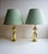 1960s Shiny Brass Table Lamps - Mid-Century Hollywood Regency - a Pair For Sale - Image 11 of 11