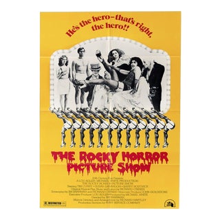 1975, "The Rocky Horror Picture Show" Poster For Sale