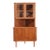 1960s Mid Centuy Modern Vntage Teak Corner Display Cabinet Danish For Sale