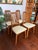 1970s Benny Linden Solid Teak Dining Chairs With New Upholstery - Set of Four For Sale - Image 4 of 12