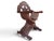 Vintage Savonarola Cedar Chair, 1950s For Sale - Image 6 of 18