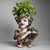 A large and expressive ceramic bust vase from Seminara in Calabria, made by Gennaro Condurso. Handmade and unique: only...