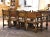 19th Century Carved Oak and Leather Dining Side Chairs & Armchairs, Set of 8 For Sale - Image 12 of 12