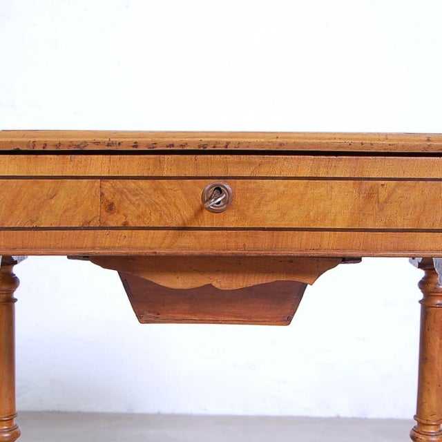 Work Table in Walnut Root, Italy, 1800s For Sale - Image 10 of 18