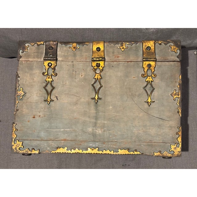 Antique James II 17th Century Strong Box “Coffre-Fort” For Sale - Image 16 of 16