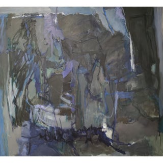 Daniel Prat, A Tribute to the Mineral Landscape, Oil on Canvas For Sale