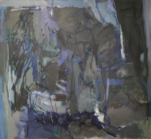 Daniel Prat, A Tribute to the Mineral Landscape, Oil on Canvas