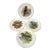 Vintage Royal Vale Bone China Bird Plates-Set of 4 For Sale