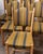 Set of Six Danish Modern Oak and Wool Dining Chairs in the Manner of Henning Kjærnulf, 1970s For Sale - Image 16 of 17