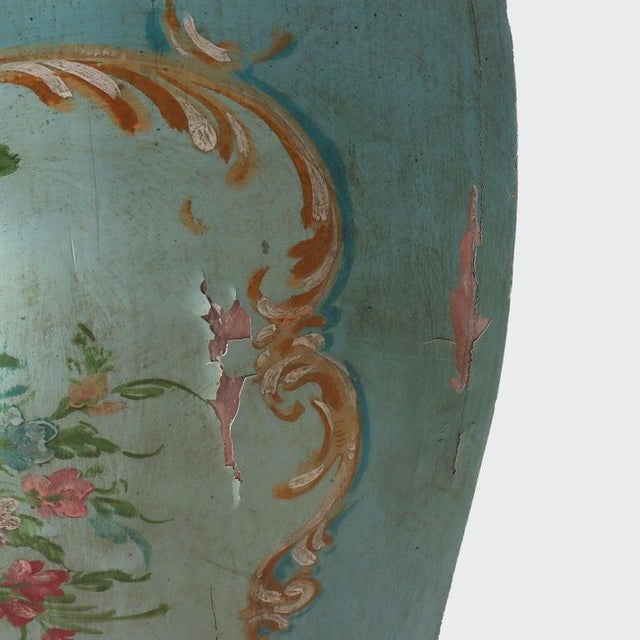 Niccolini Venetian Rococo Hand Painted Bombay Secretary Desk Signed 20thC For Sale - Image 18 of 18