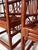 Mid 20th Century Vintage Brighton Chinese Chippendale Rattan Chairs- Pair For Sale - Image 5 of 5