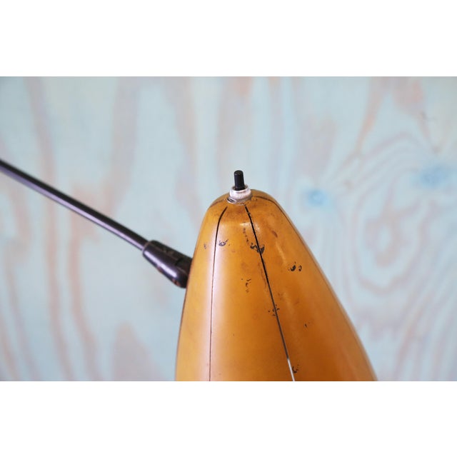 Vintage Ben Seibel (Attr.) Swing Arm Wall Mounted Task Lamp Sconce For Sale - Image 6 of 12