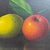 Gold Antonio Gusini Still Life Oil Painting of Apple and Lemon, Framed For Sale - Image 8 of 10