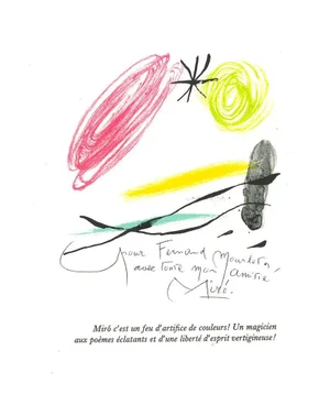Joan Miró, A Composition from the Same Stone, Original Lithograph, 1982