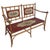 Late 19th Century Antique Bamboo Eastlake Style Settee For Sale In Houston - Image 6 of 6