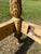 Antique French Carved Wood and Upholstered Headboard and Bed Frame For Sale - Image 12 of 18