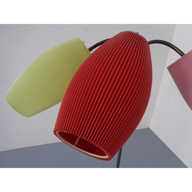 Mid-Century Adjustable Floor Lamp with Three Lanterns, 1950s For Sale - Image 18 of 18