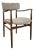 Swedish Armchair in Wood and Fabric, 1970 For Sale