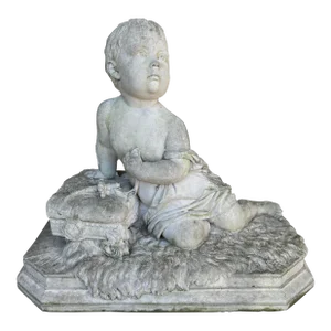 Francis J. Williamson, Statuette of Princess Alice of Albany Cast Stone C. 1884