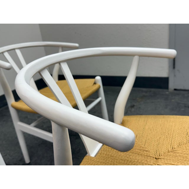 Modway Amish Wood Rope Side Chairs, Set of Three For Sale - Image 9 of 12