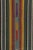 1950s Vintage Chaput Kilim in Multicolor Striped Pattern, Polychromatic Rug For Sale In New York - Image 6 of 8