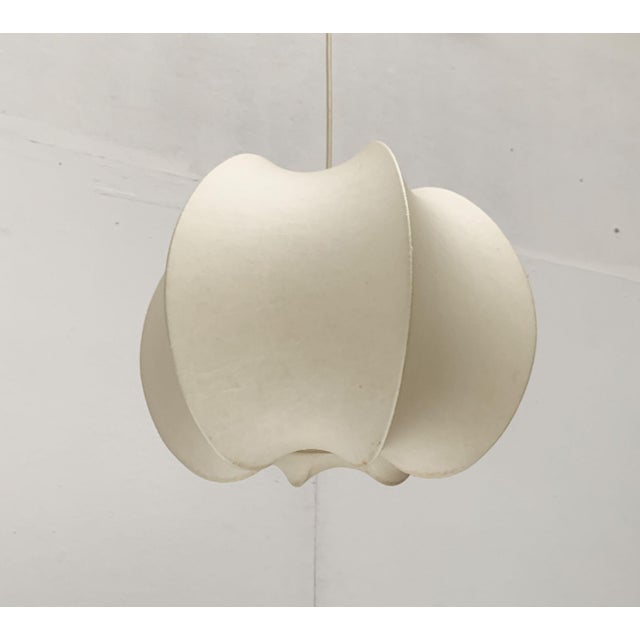 Mid-Century German Cocoon Pendant Lamp from Goldkant Leuchten, 1960s For Sale - Image 15 of 18