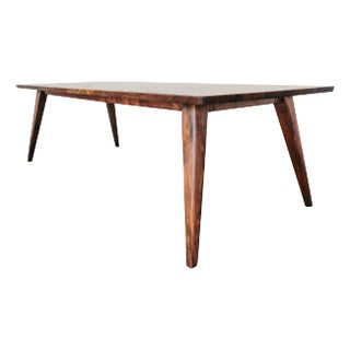 96" Columbia Dining Table in Oregon Walnut by Studio Moe For Sale