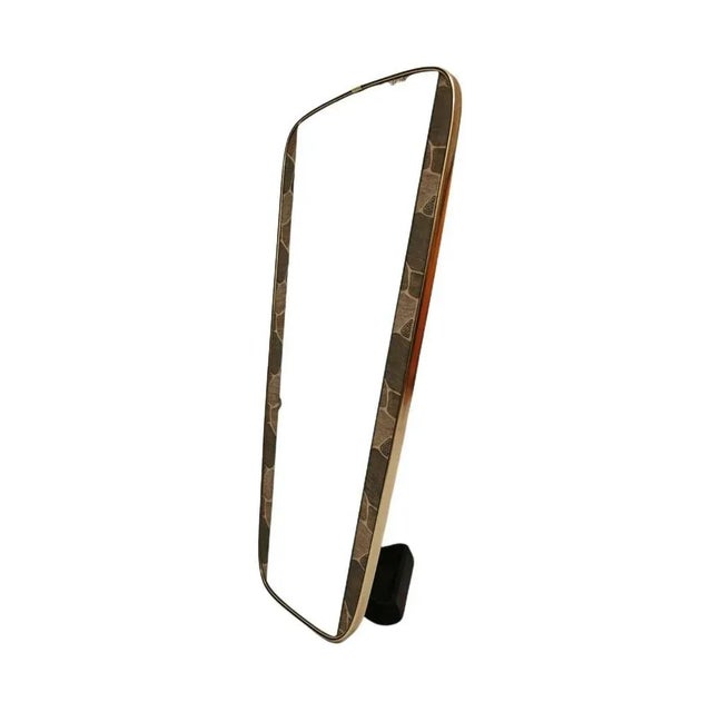 Mid-Century Asymmetric Mirror, 1960s For Sale - Image 3 of 11