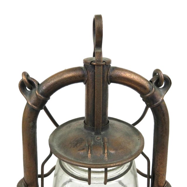 Vintage Lantern Petroleum Lamp, 1920s For Sale - Image 6 of 11