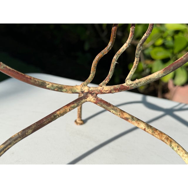 Vintage Handcrafted Iron Fish Sculpture For Sale In Naples, FL - Image 6 of 12